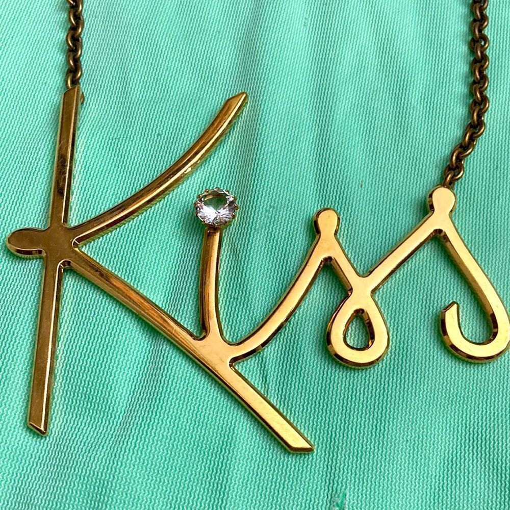 Lanvin Paris   Kiss necklace. Made in France